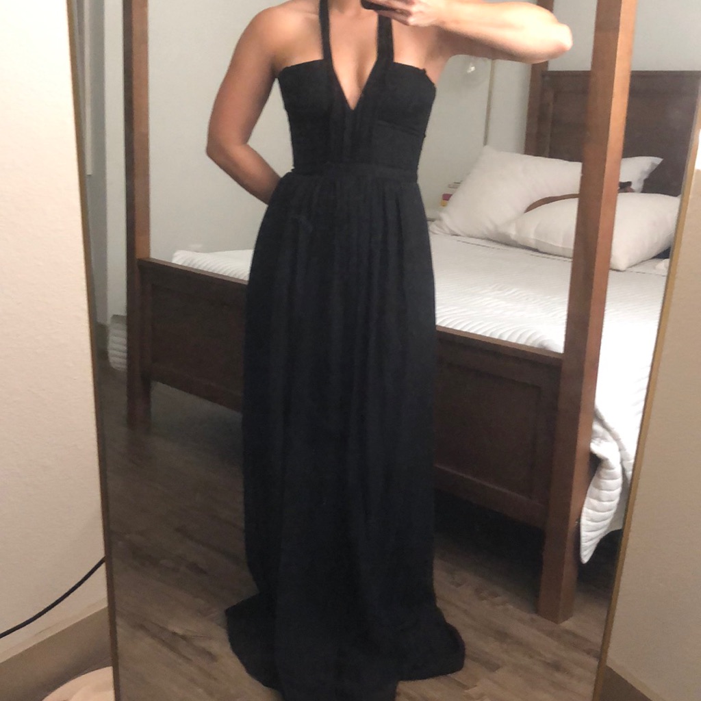 Bcbg Black Wedding Guest Dress